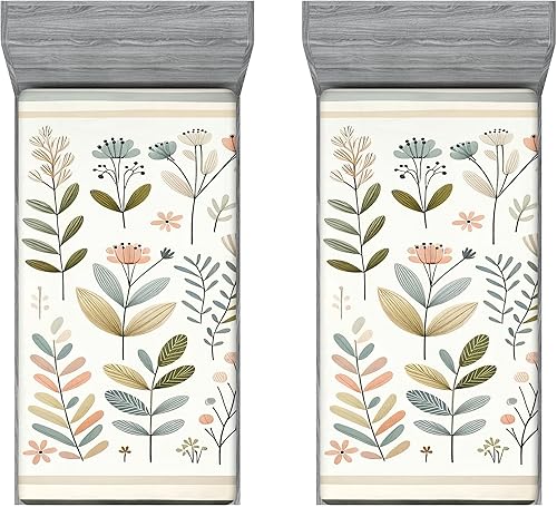 Miniatura 38 de Ambesonne Sábana bajera étnica, primer plano de degradado vertical, efecto de teñido anudado hippie Alter Life, impresión artística retro, ropa de