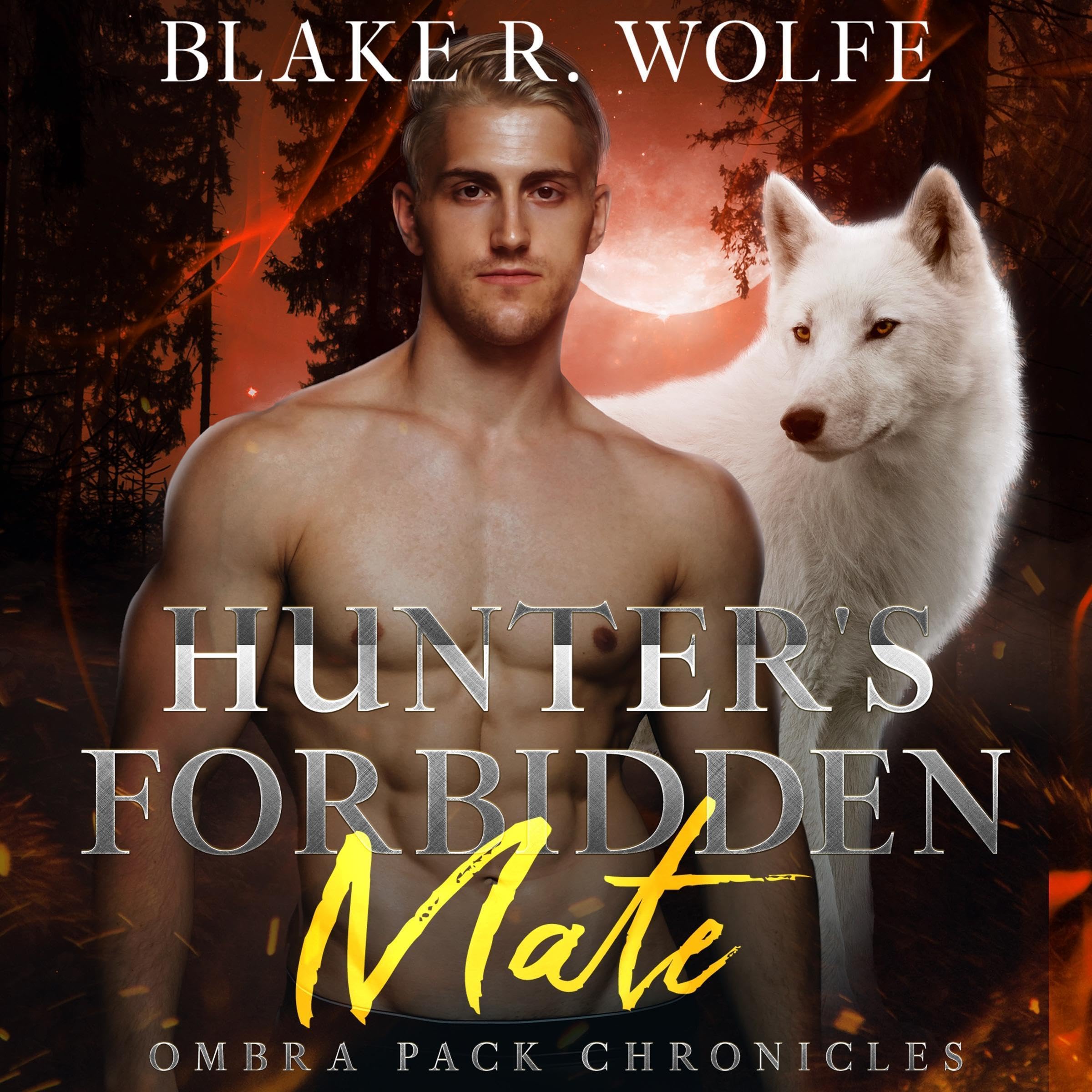Cover art for Hunter's Forbidden Mate