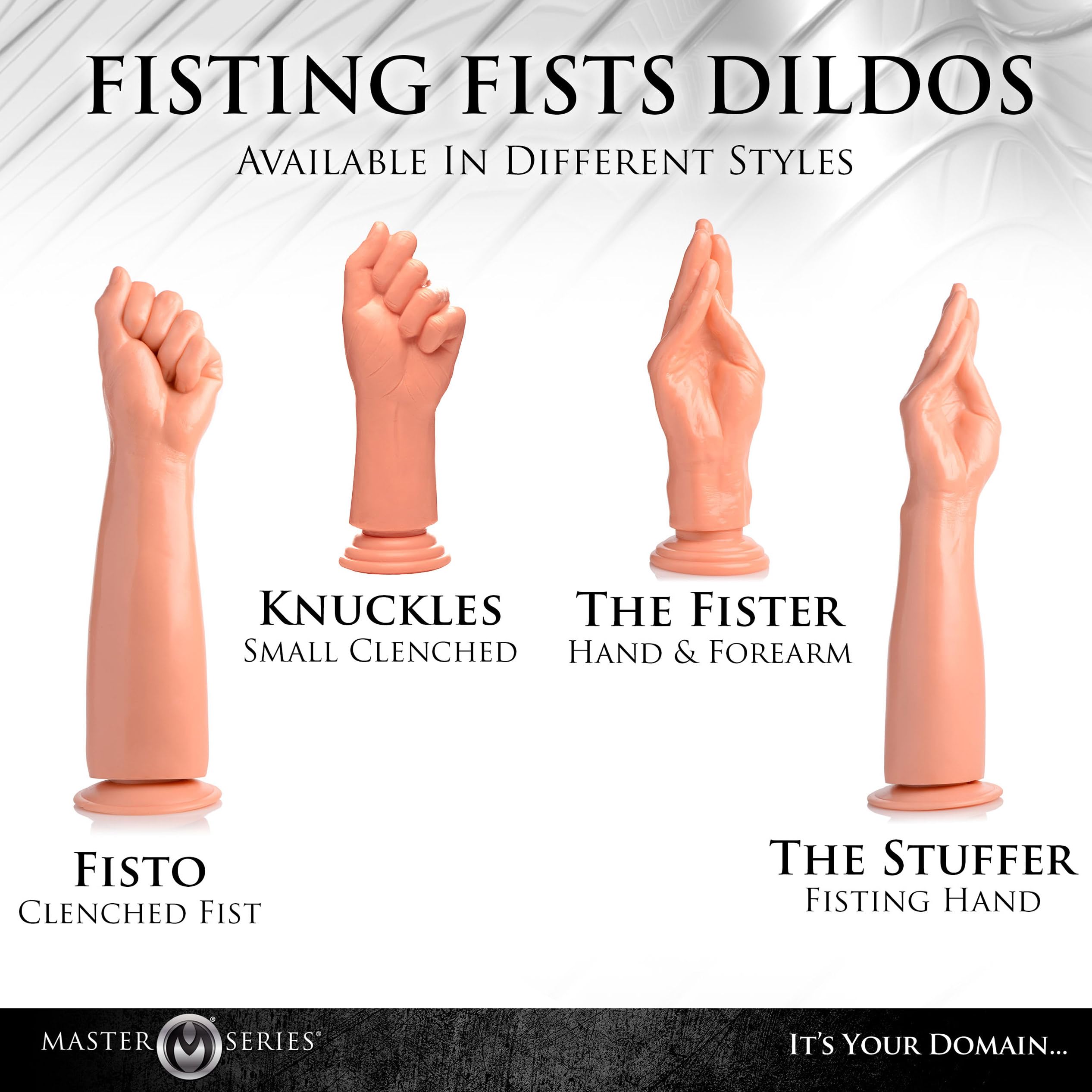 Knuckles Small Clenched Fist Dildo - Flesh