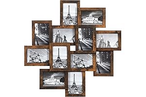 Distinctive Collage Picture Frames by SONGMICS for 4x6 Photos - A 12-Pack Wall Décor Masterpiece