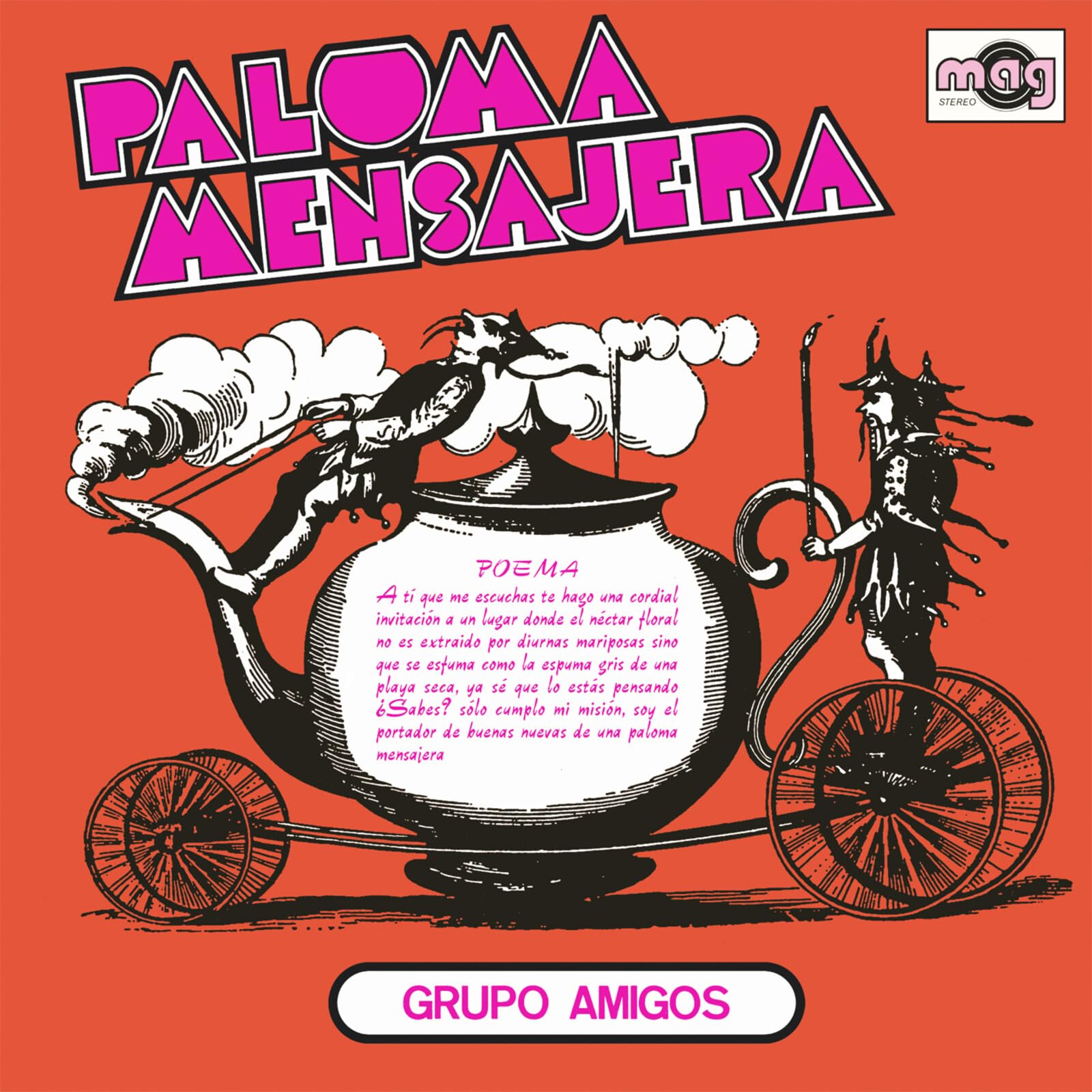 Grupo Amigos Paloma Mensajera LP Vinyl MR474 NEW