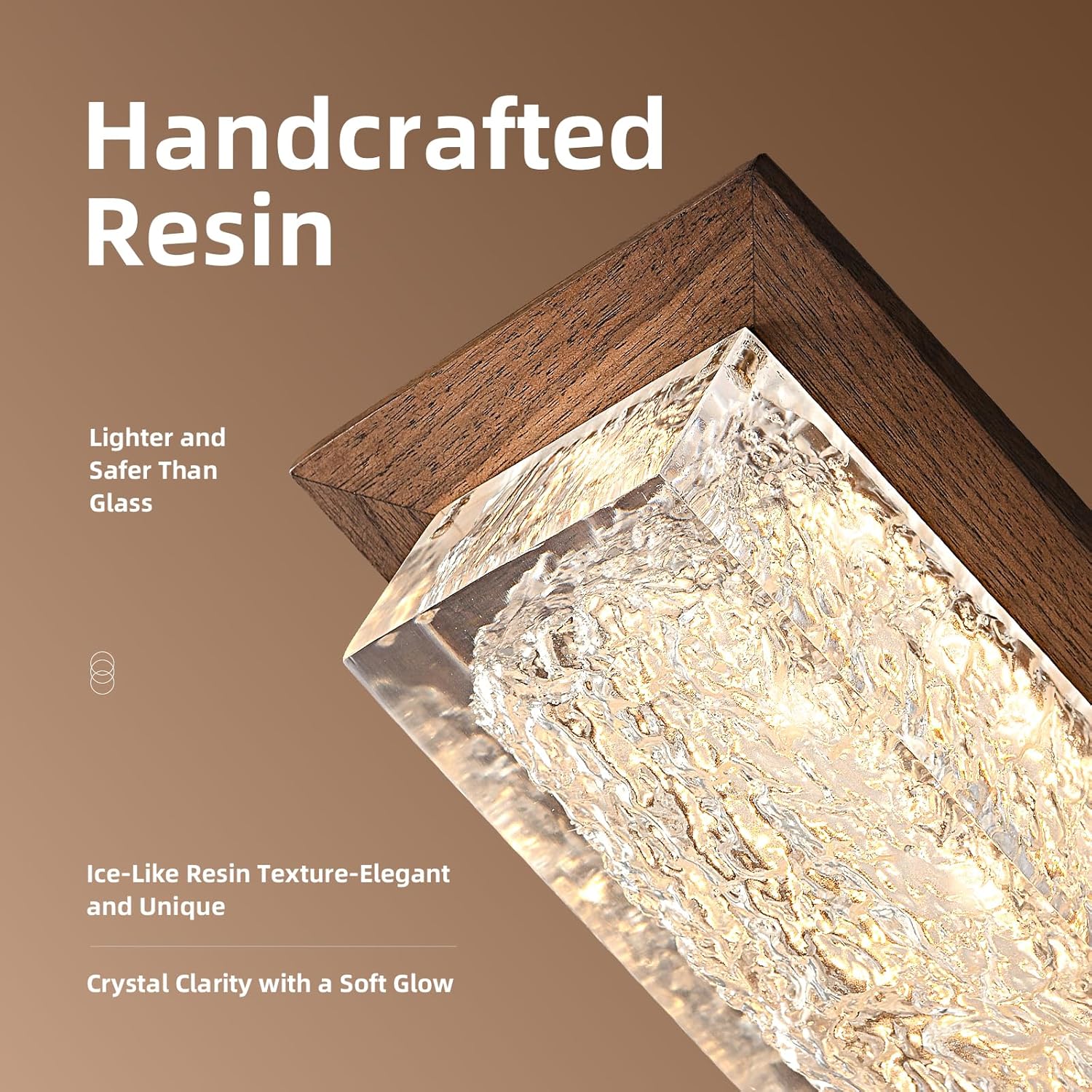 Modern LED Wall Sconces,Bathroom Sconces Wall Lighting with Clear Resin Lampshade,Modern Sconces Wall Light Bathroom Light Fixtures Vanity Light for Bedroom Bedside Hallway Living Room Bathroom