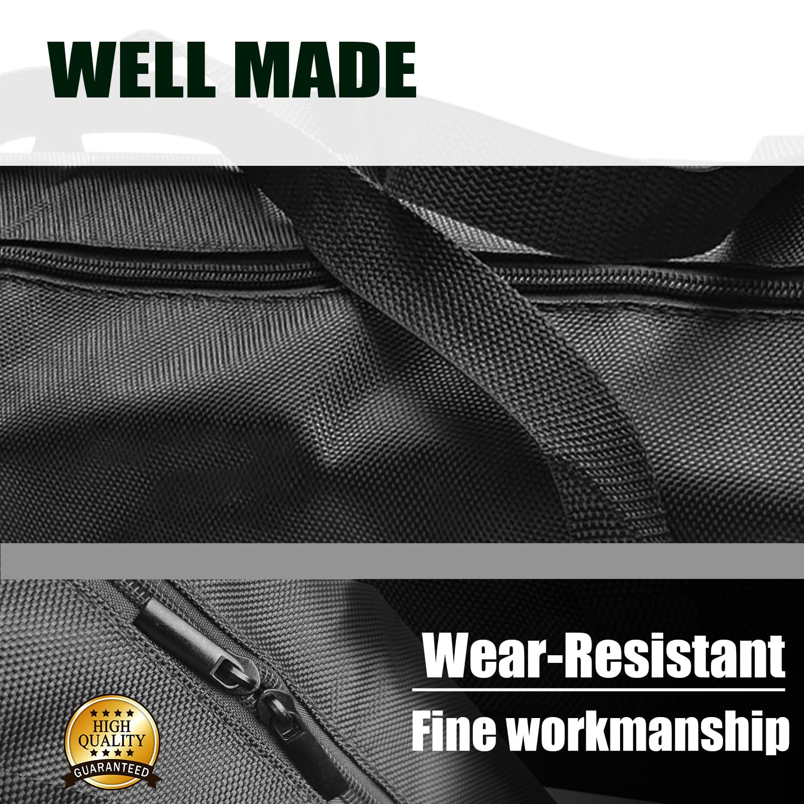 Bolsa de almacenamiento de accesorios para barbacoa, bolsa de herramientas para almacenamiento de herramientas de barbacoa, almacenamiento de accesorios para parrilla, bolsa de transporte 4