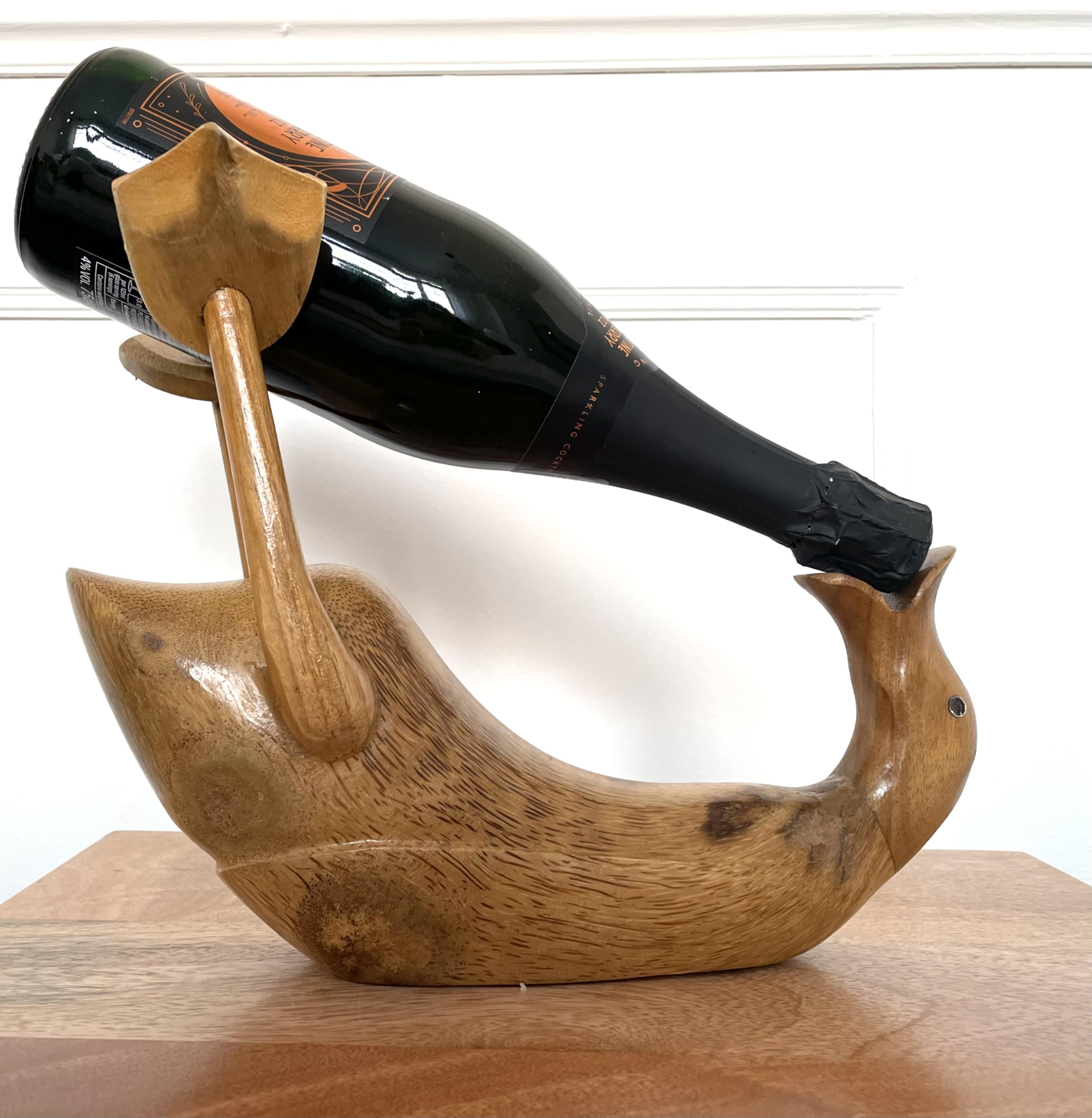 My Square Mile Drunken Duck Wine Champagne Single Bottle Holder