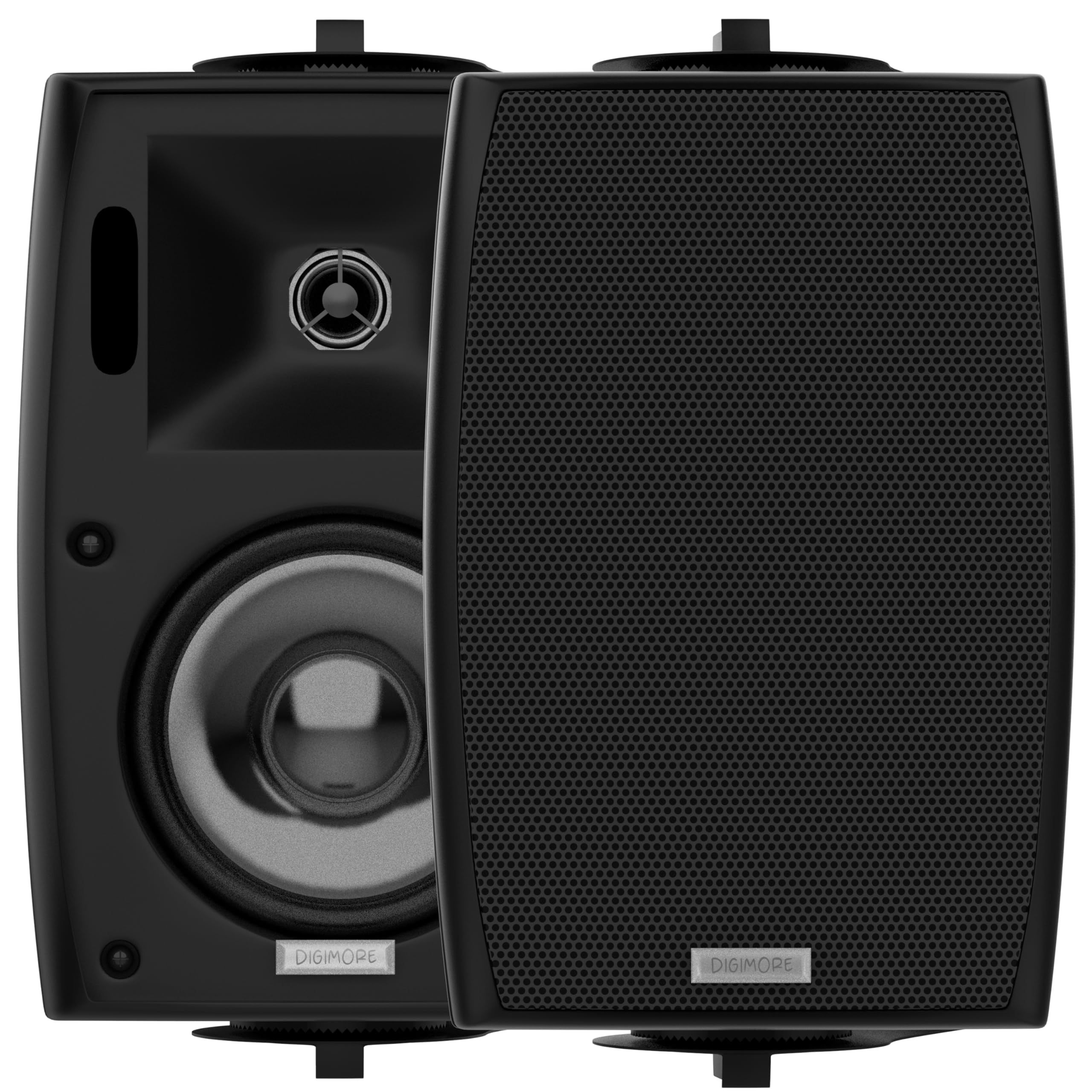 DIGIMORE Wall Speakers (5.25" 80W, Black)-picture-11