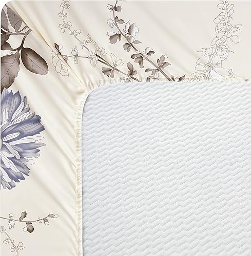 Miniatura 6 de Marina Decoration Juego de sábanas ultra suave y sedosa con bolsillo profundo y rico en rayón derivado de bambú para todas las estaciones, juego de