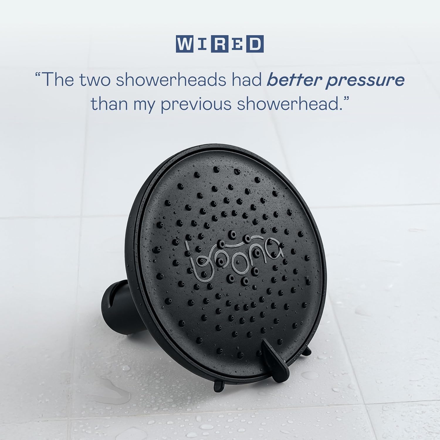 BOONA Original Tandem Shower as Seen on Shark Tank | Dual Shower Head for Couples | Max Water Pressure for Two | Easy Install (Midnight Black, Two Showerheads) - Image 4