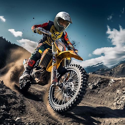 Miniatura 7 de AHR Full Face Dual Sport Motorcycle Helmet Dirt Bike Off Road ATV Motocross Lightweight Helmet DOT Approved