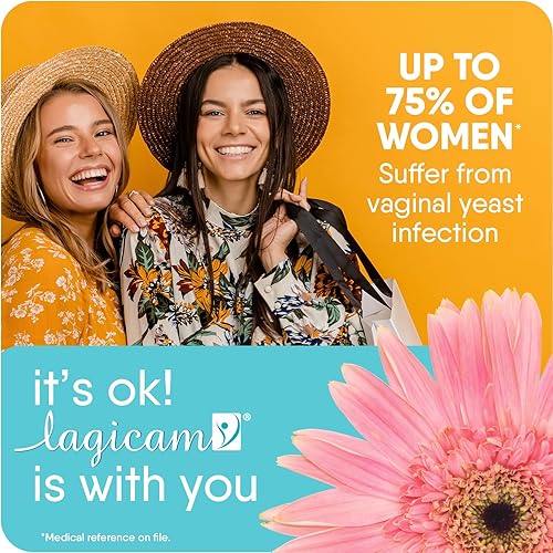 Miniatura 7 de Lagicam 3 Day Vaginal Yeast Infection Treatment for Women, Start working on the 1st Day, Miconazole Nitrate, Antifungal Cream relieves Itching and