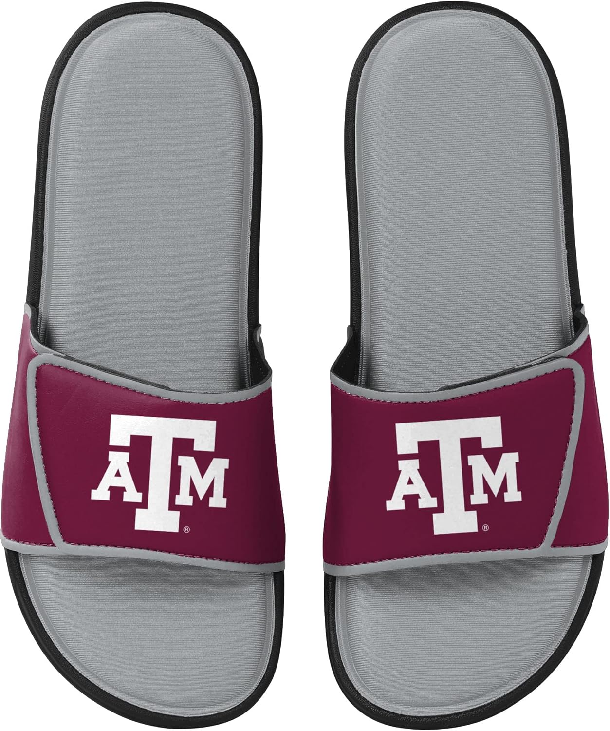 FOCO Mens NCAA College Team Logo Sport Shower Foam Slide Flip Flop Sandals - Image 6