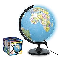 Liscianigiochi I'm a Genius Il Mappamondo Luminoso, Colore Blu