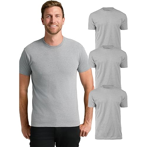 True Classic Mens T-Shirts – Short Sleeve Crew Neck T Shirts for Man, Cotton Blend Plain Novelty Men's T-Shirts