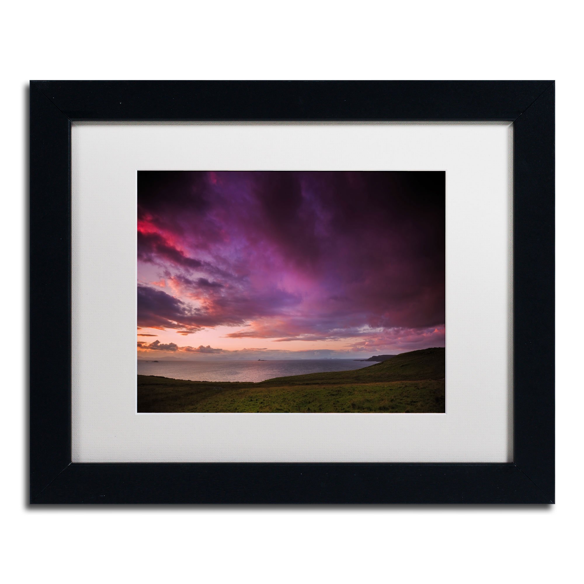 Trademark Fine Art One Source of Light by Philippe Sainte-Laudy White Matte and Black Frame, 11 by 14-Inch