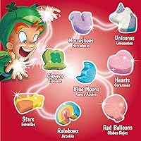 Vista 4 de Lucky Charms - Cereales para desayuno sin gluten con malvaviscos, cereales para desayuno de niños, hechos con grano integral, tamaño gigante, 26.1