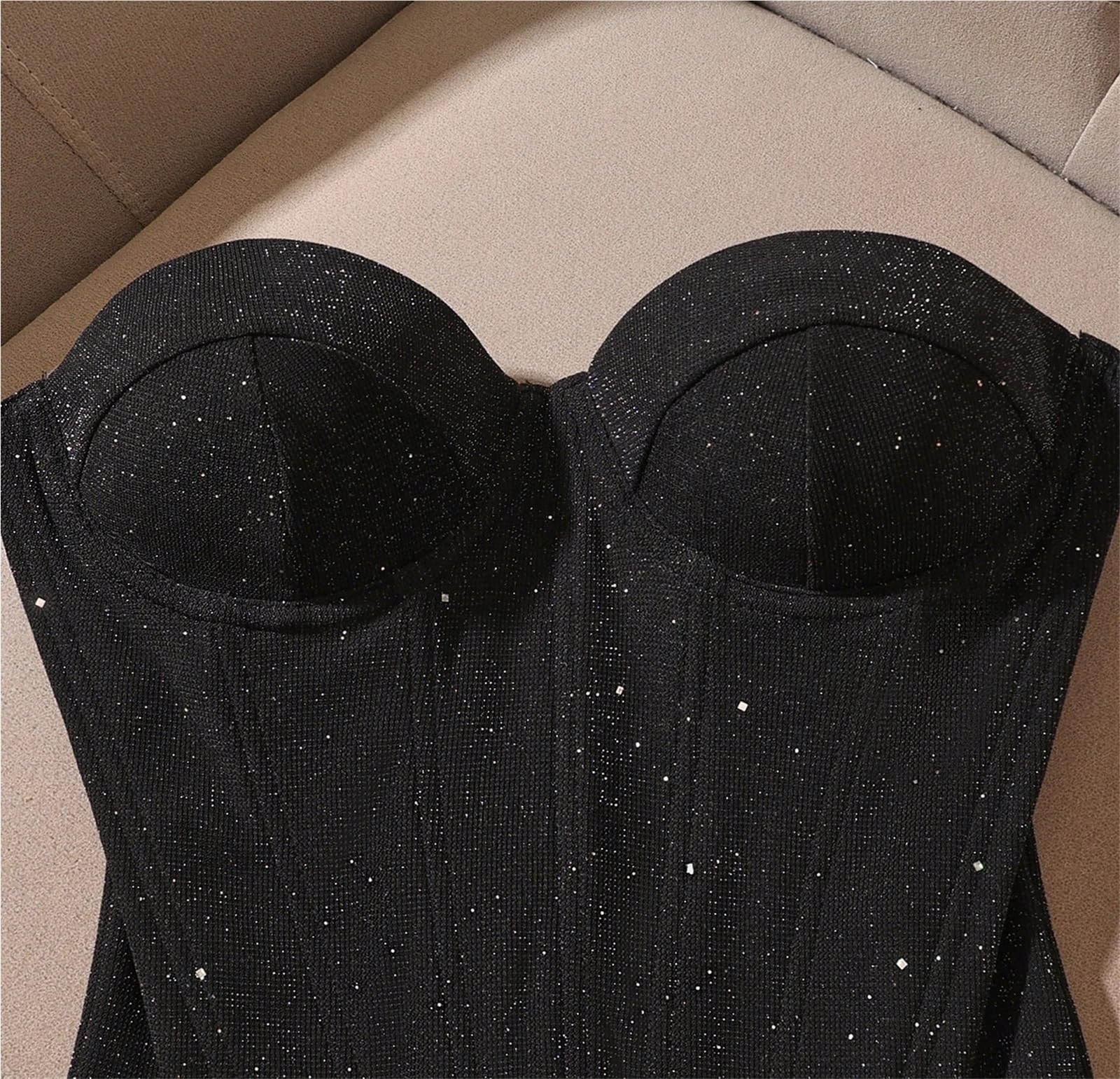 Fishbone Camisole Sexy Spicy Girl Fishbone trägerlose Bralette Weste Damen Pure Desire Brust Kleidung Oberbekleidung Top rückenfrei kurz