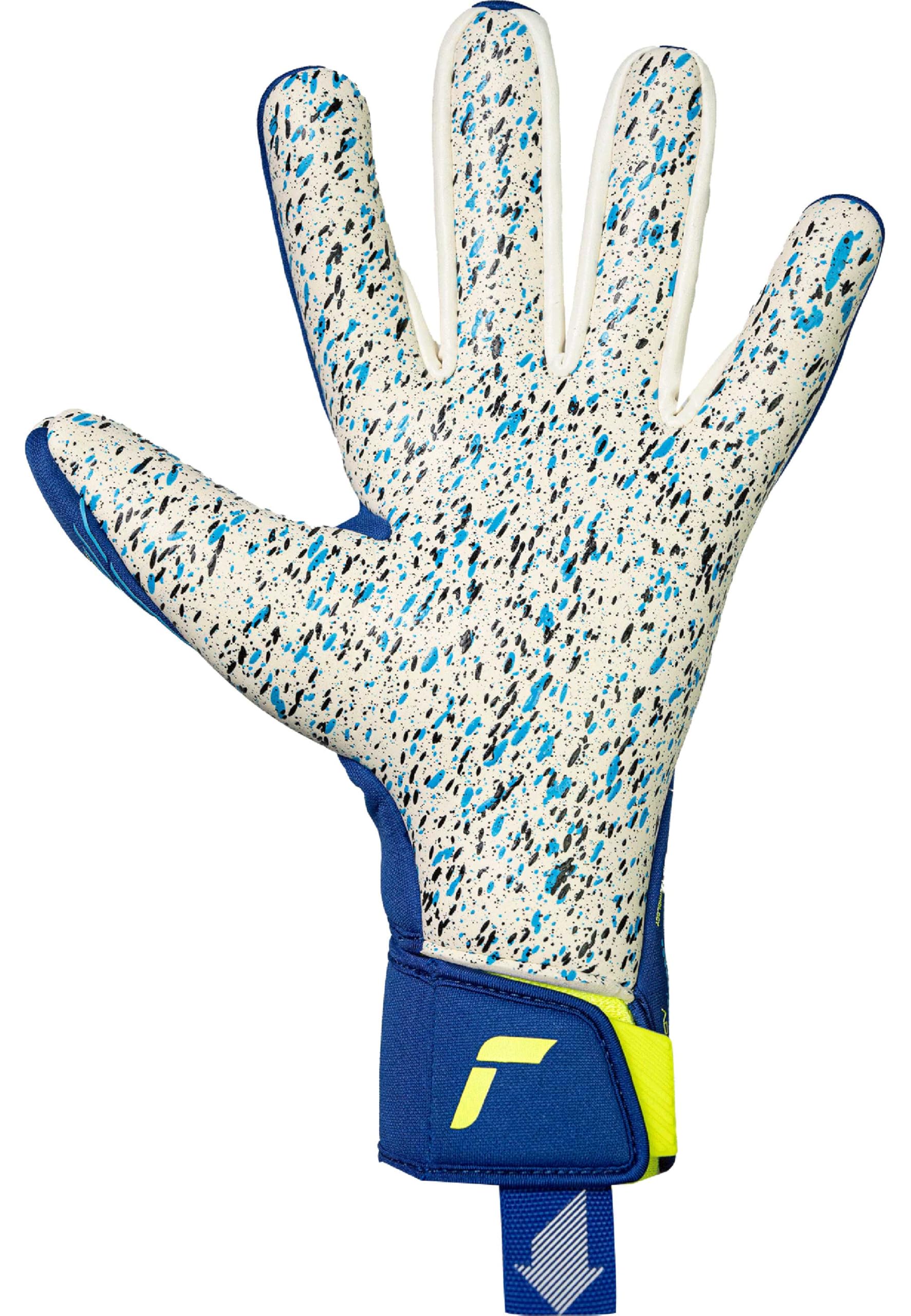 Reusch Guanti da portiere professionali da uomo, adulti, presa forte, schiuma adesiva professionale da 4 mm, vestibilità precisa e stabilità, per allenamento e gioco, erba artificiale e erba naturale