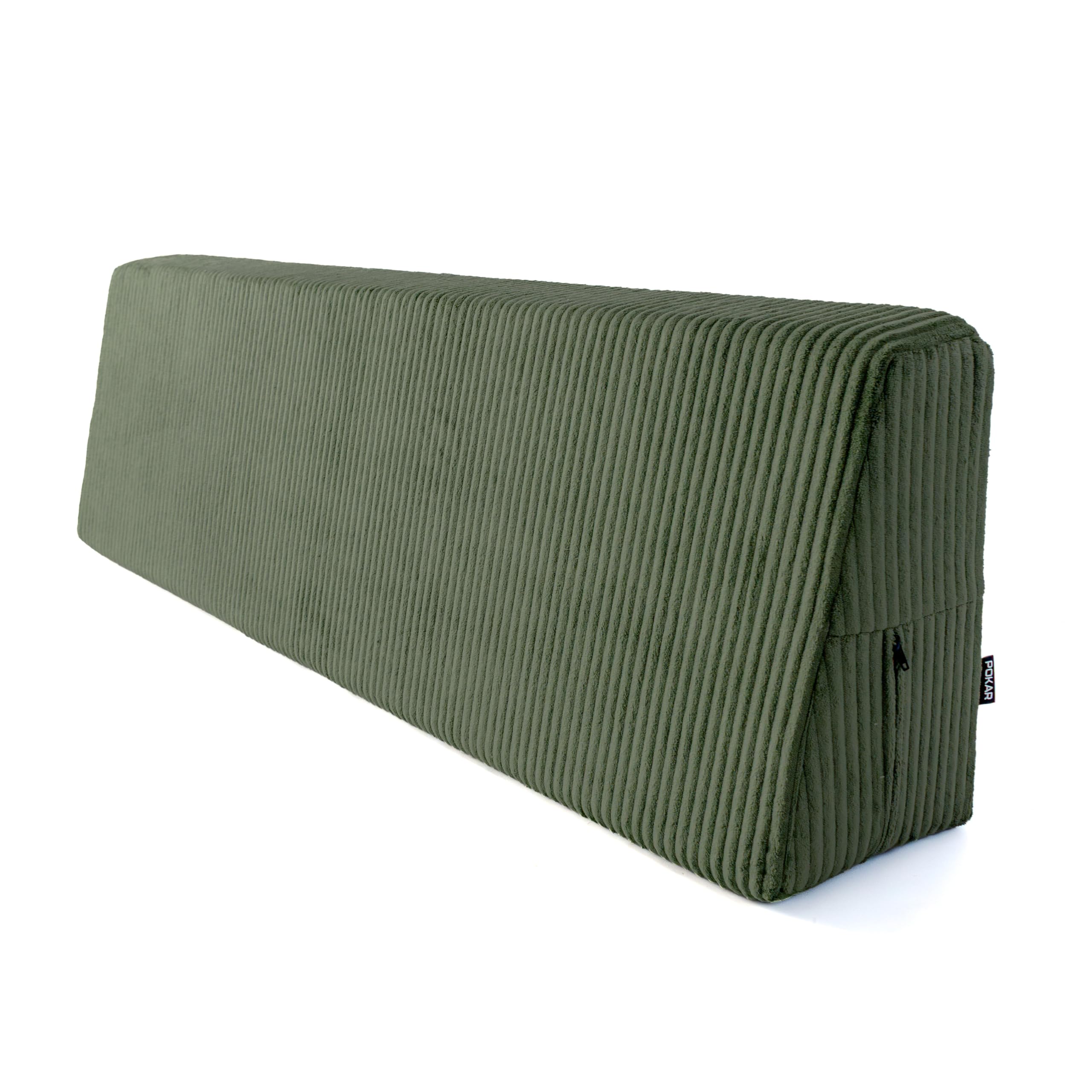 POKAR Euro Pallet Seating Set of 2: 1x seat cushion 120x80cm + 1x back cushion 120x40cm, cold foam, removable covers, Home Garden Furniture DIY, indoor outdoor pillow, without pallets, Beige — view 190