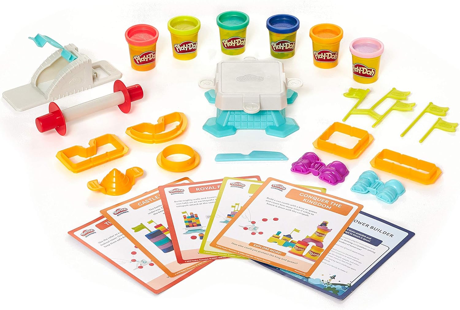 PlayDoh Academy Tower Builder Toys & Games