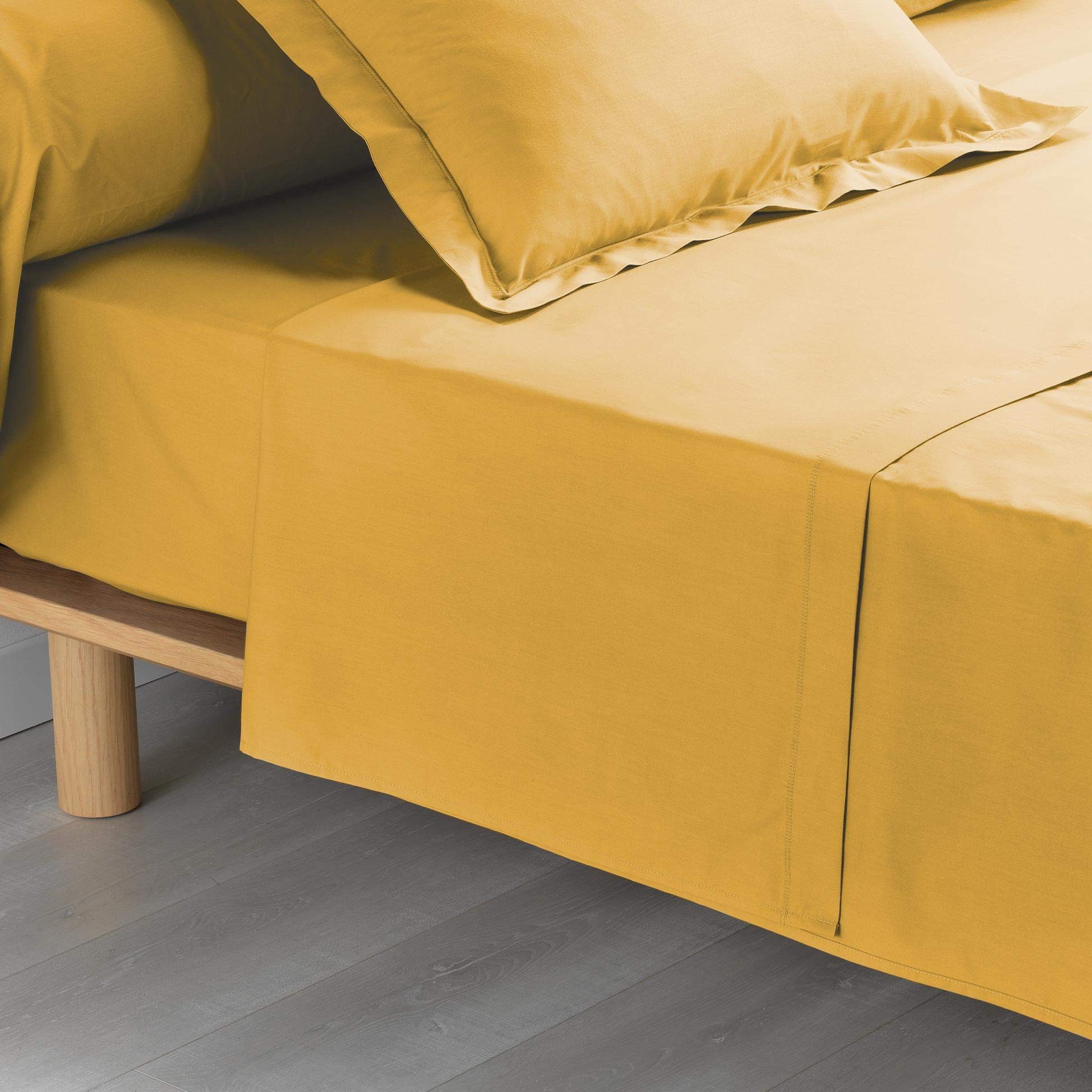 Douceur d'Intérieur Single, Cotton, Honey, 180 x 290 cm
