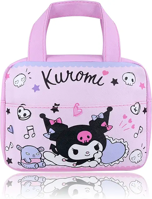 Sanrio Anime Evil Rabbit Insulated Lunch Bag for School & Work