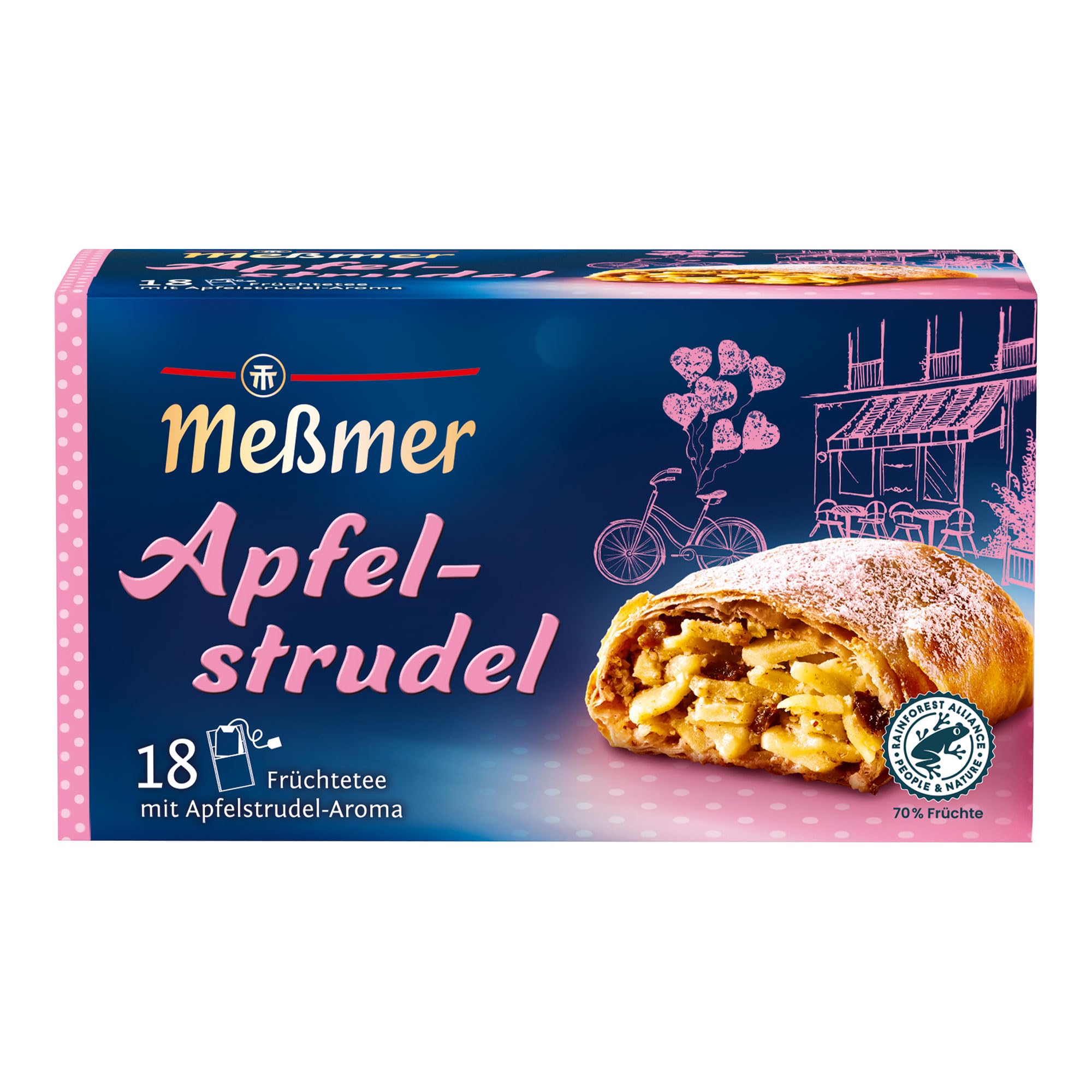Messmer apple sweep 18 sachets (Pack of 2) - German Tea