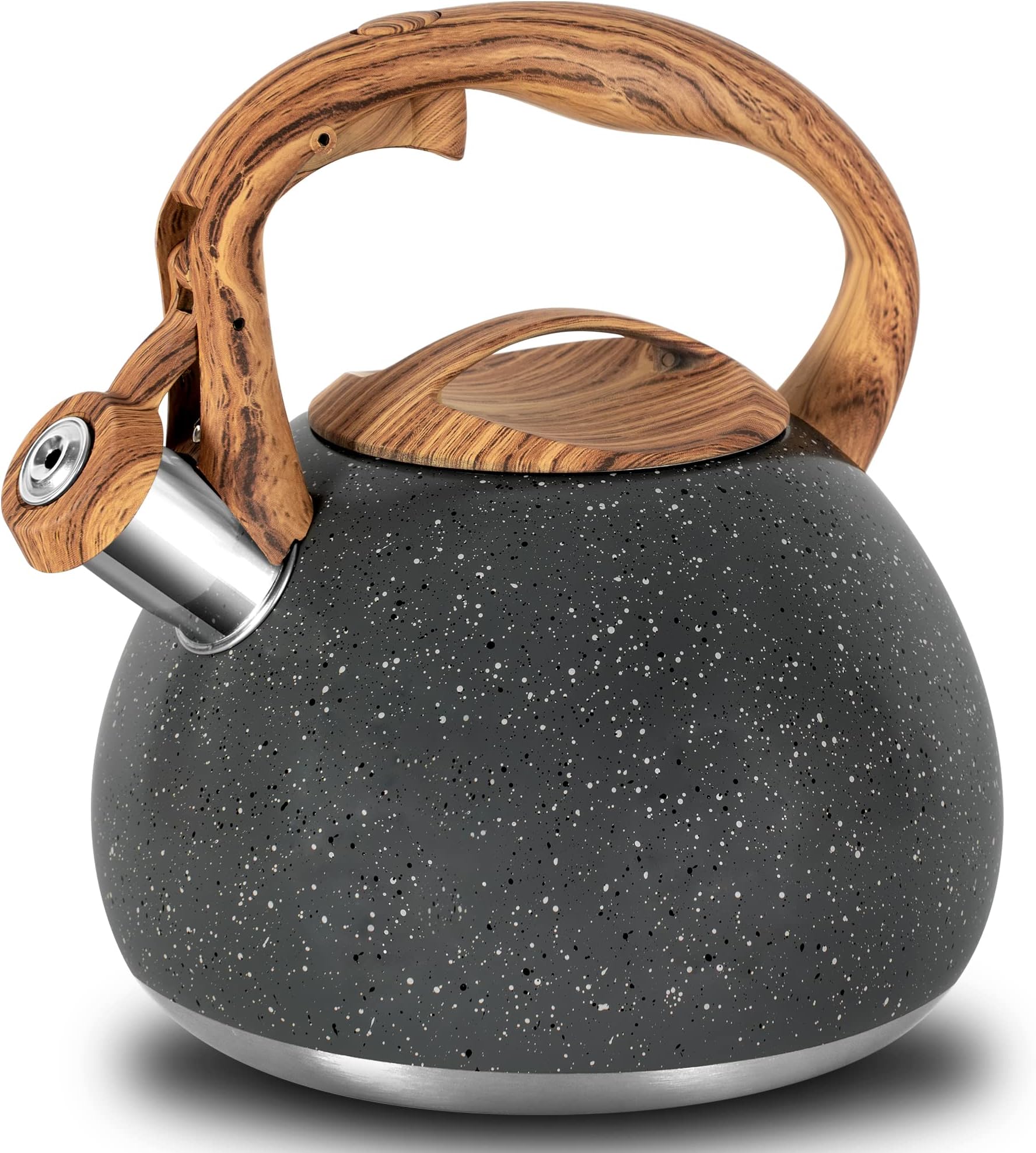Greenual Tea Kettle, 3.2 Quart Loud Whistling Tea Kettle