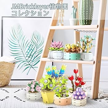 Amazon.co.jp: JMBricklayer 花多肉植物ビルディングブロック