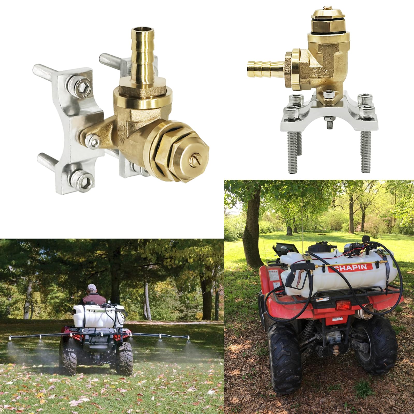 Paquete de 2 boquillas pulverizadoras para ATV Spot Sprayer de hasta 31 pies ATV
