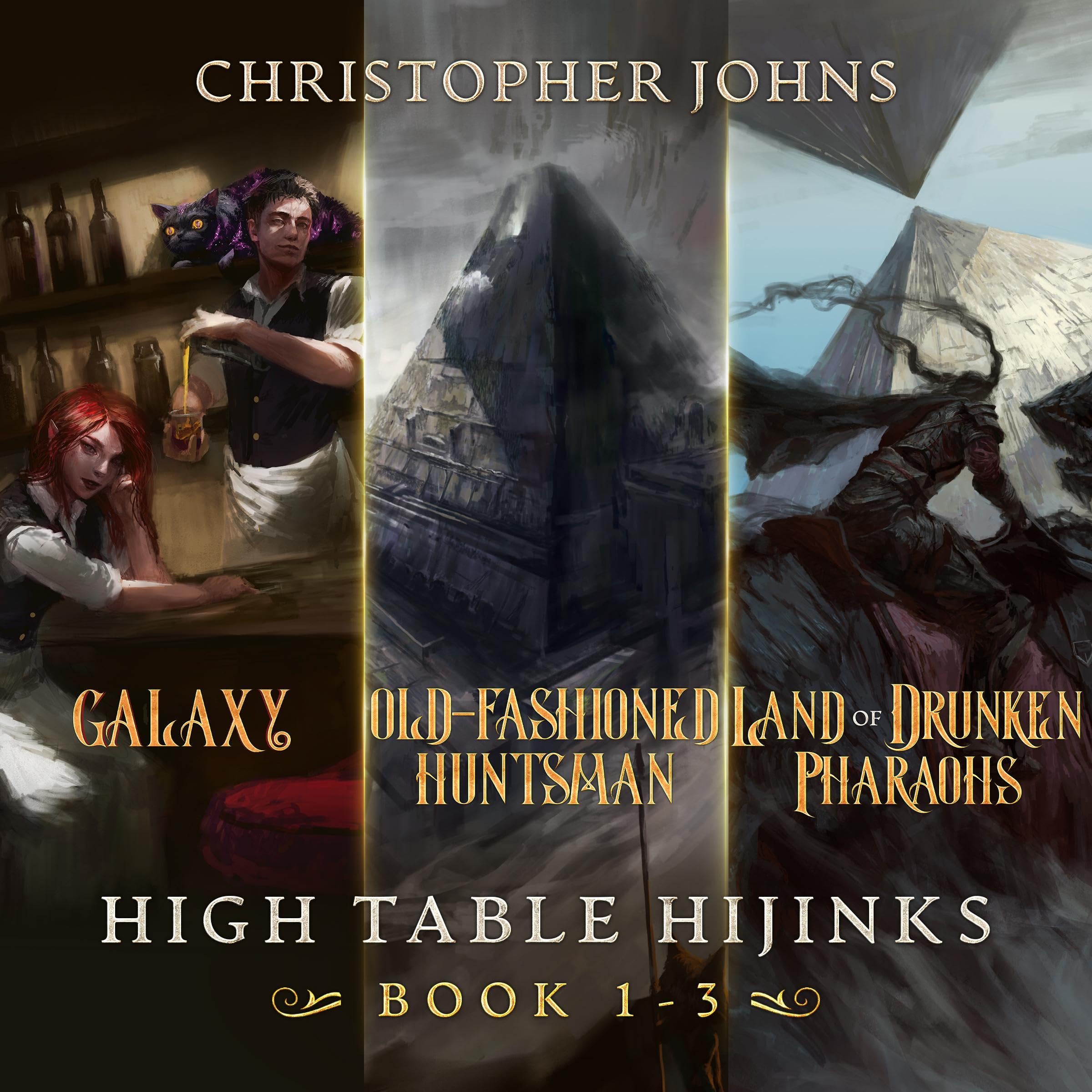Cover art for High Table Hijinks Omnibus, Books 1-3