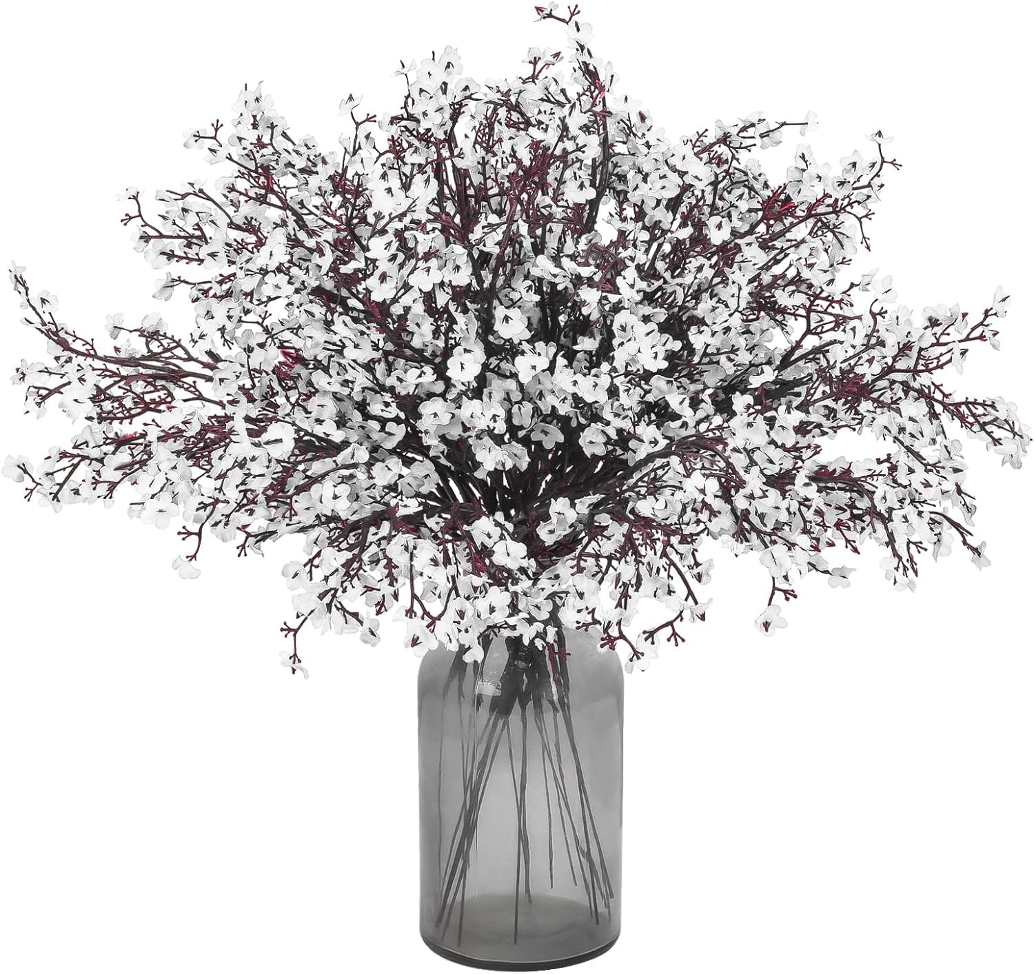 TIED RIBBONS Silk Pack Of 5 Artificial Baby Breath Gypsophila Flower Sticks Bunches For Vase Pot Home Decoration (White) For Home Decor Living Room Side Table Centerpiece (Vase Not Included) (B09YGT6YVY) Amazon Price History, Amazon Price Tracker