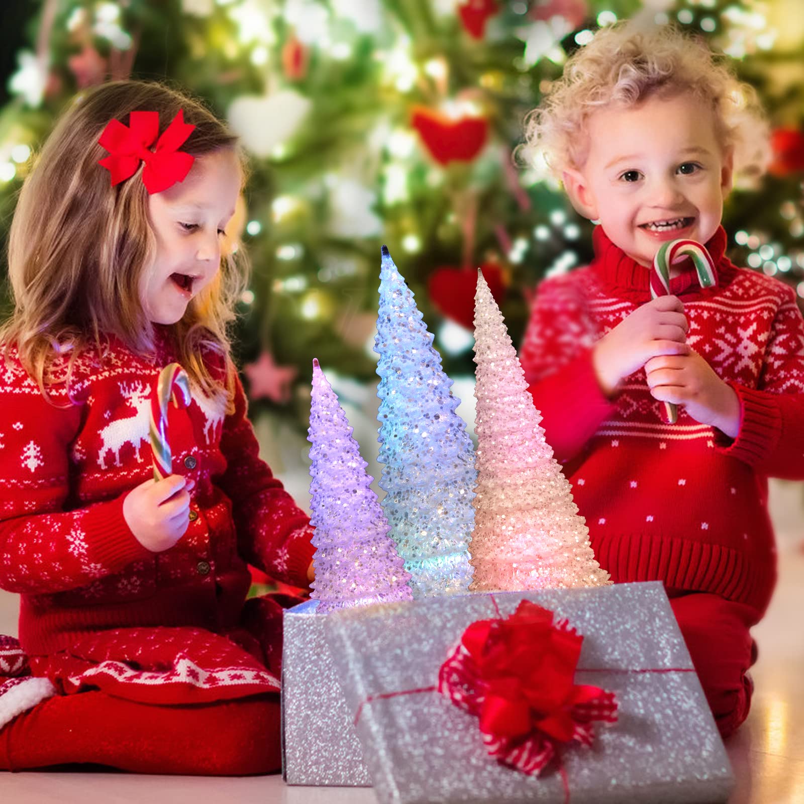 Amazon.co.jp: クリスマスツリー LEDグリッタークリスマスツリー