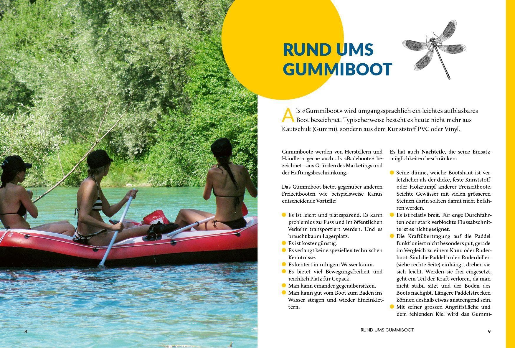 Gummibootführer Schweiz: Spass, Erholung und Abenteuer auf Schweizer Flüssen
