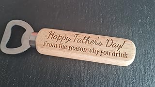 Personalised Happy Fathers day bottle opener Best Dad Ever gift Personalised bottle opener | Father, Parent gift, Christmas Fathers day gift