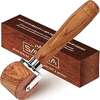 Vista 1 de Savina Quilting Seam Roller, Wooden Pressing Roller, Easy to Grip Handle Tools for Quilting, Sewing, Wallpaper, Home Decoration.