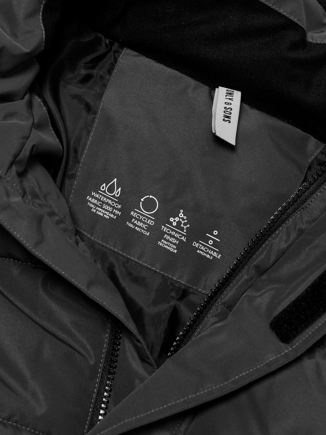 Only & Sons Male Daunenjacke ONSCARL Daunenjacke | Puffer Jacket
