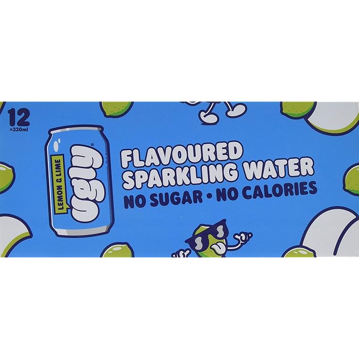 Buy Ugly Lemon & Lime Flavoured Sparkling Water No Sugar No