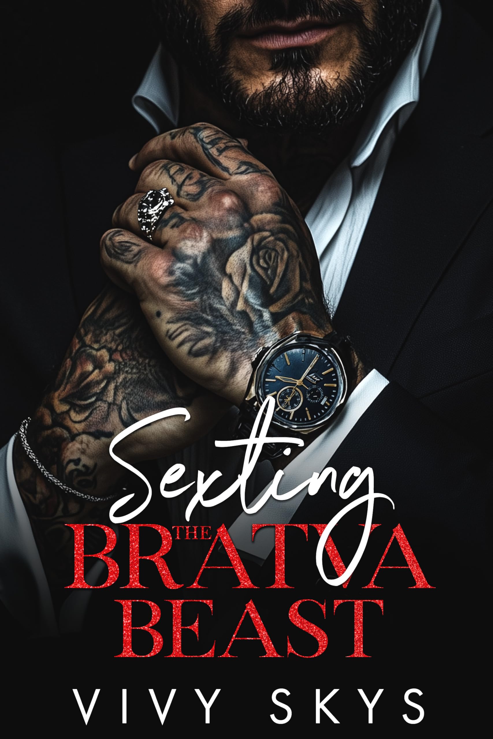 Sexting The Bratva Beast: A Dark Christmas Romance (Ruthless Mafia Kings)