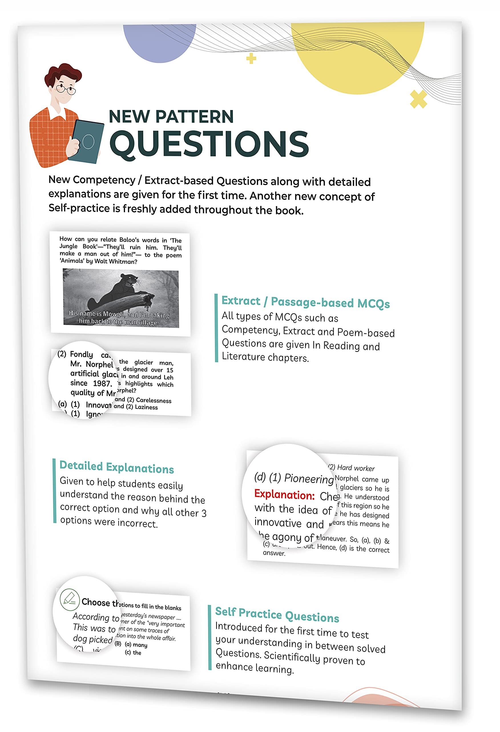 Educart TERM 1 ENGLISH MCQ Class 10 Question Bank Book 2022 (Based on New MCQs Type Introduced in 2nd Sep 2021 CBSE Sample Paper) 1