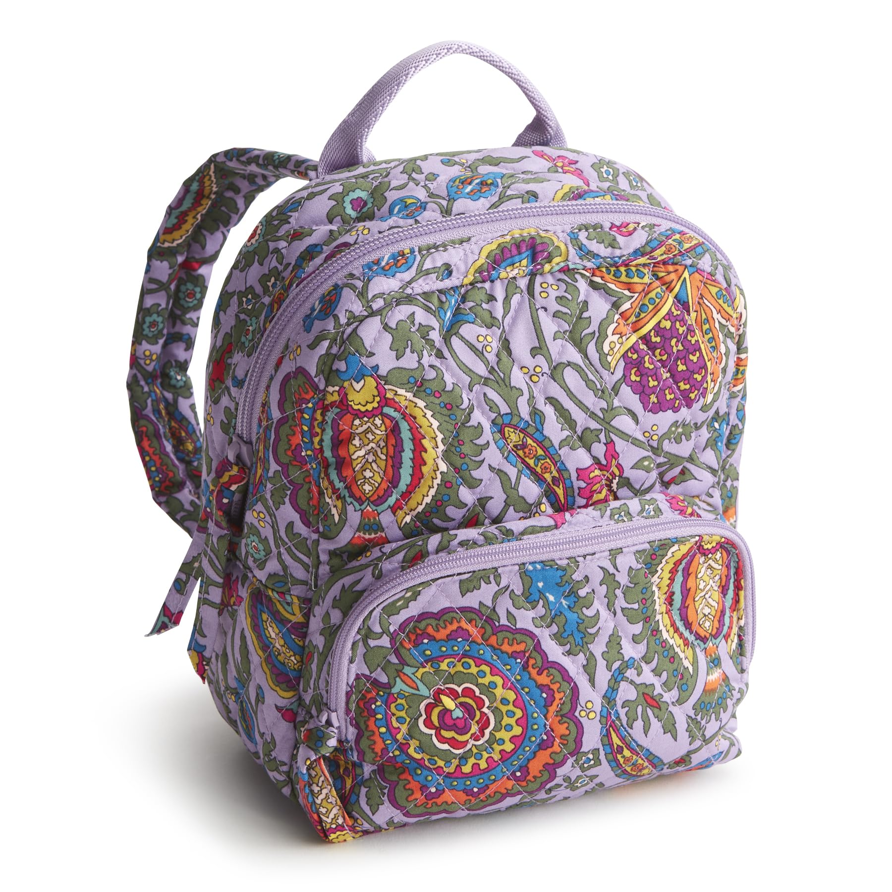 Vera Bradley Women's Cotton Mini Banbury Backpack, Marrakesh, One Size