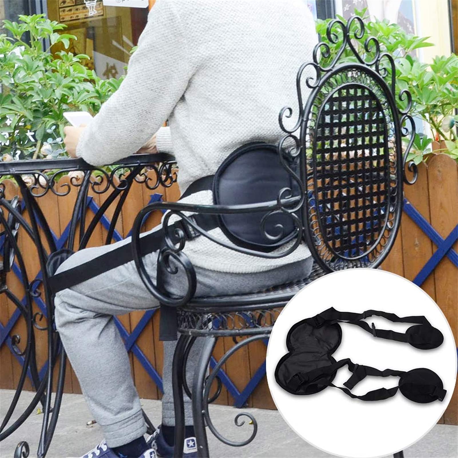 Tutore lombare/supporto lombare, cintura di correzione della postura seduta per alleviare il dolore alla schiena, tutore per colonna vertebrale da seduto supporta il design ergonomico con cinghie re