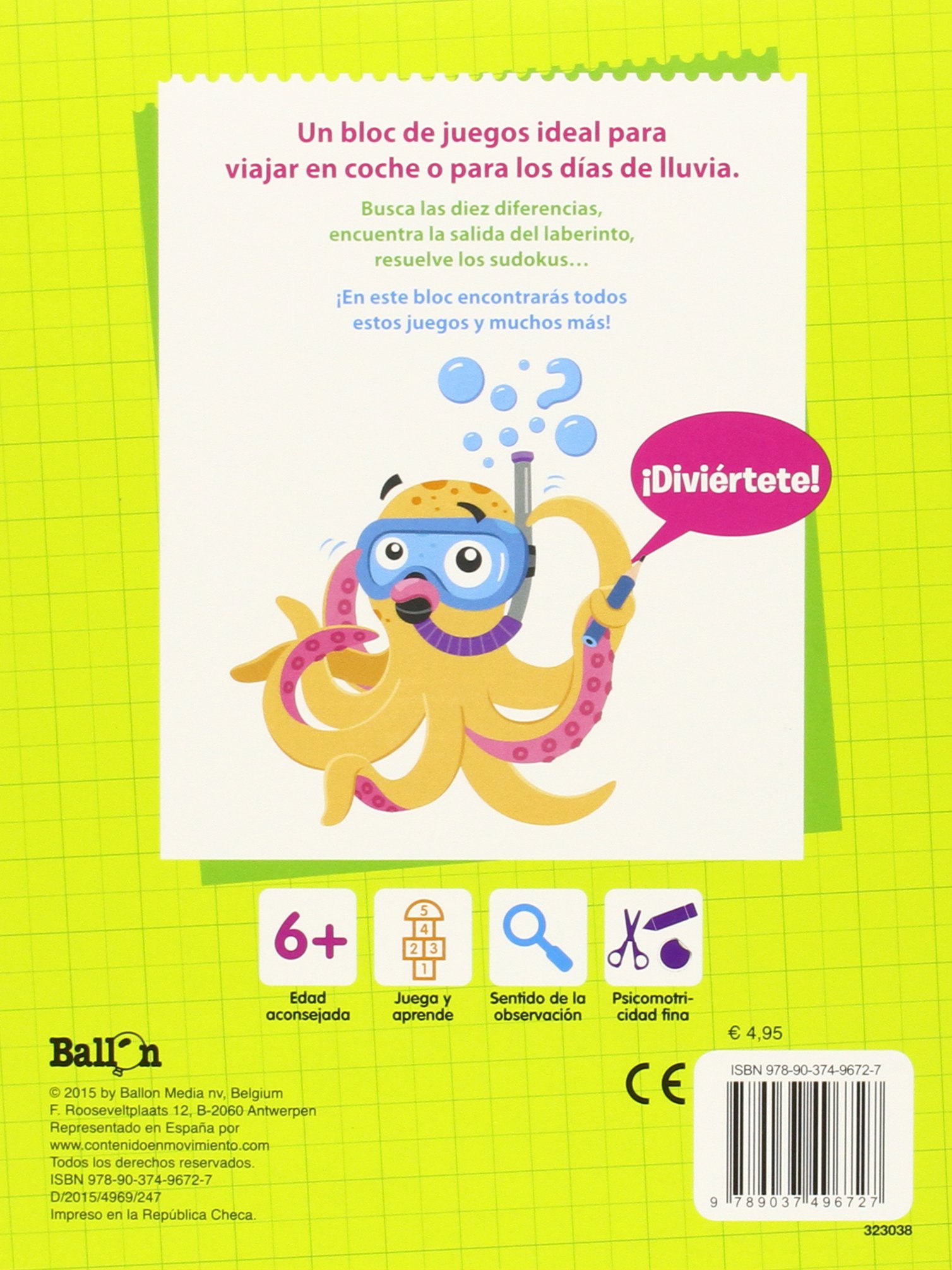Mi Bloc De Juegos. 6 Años