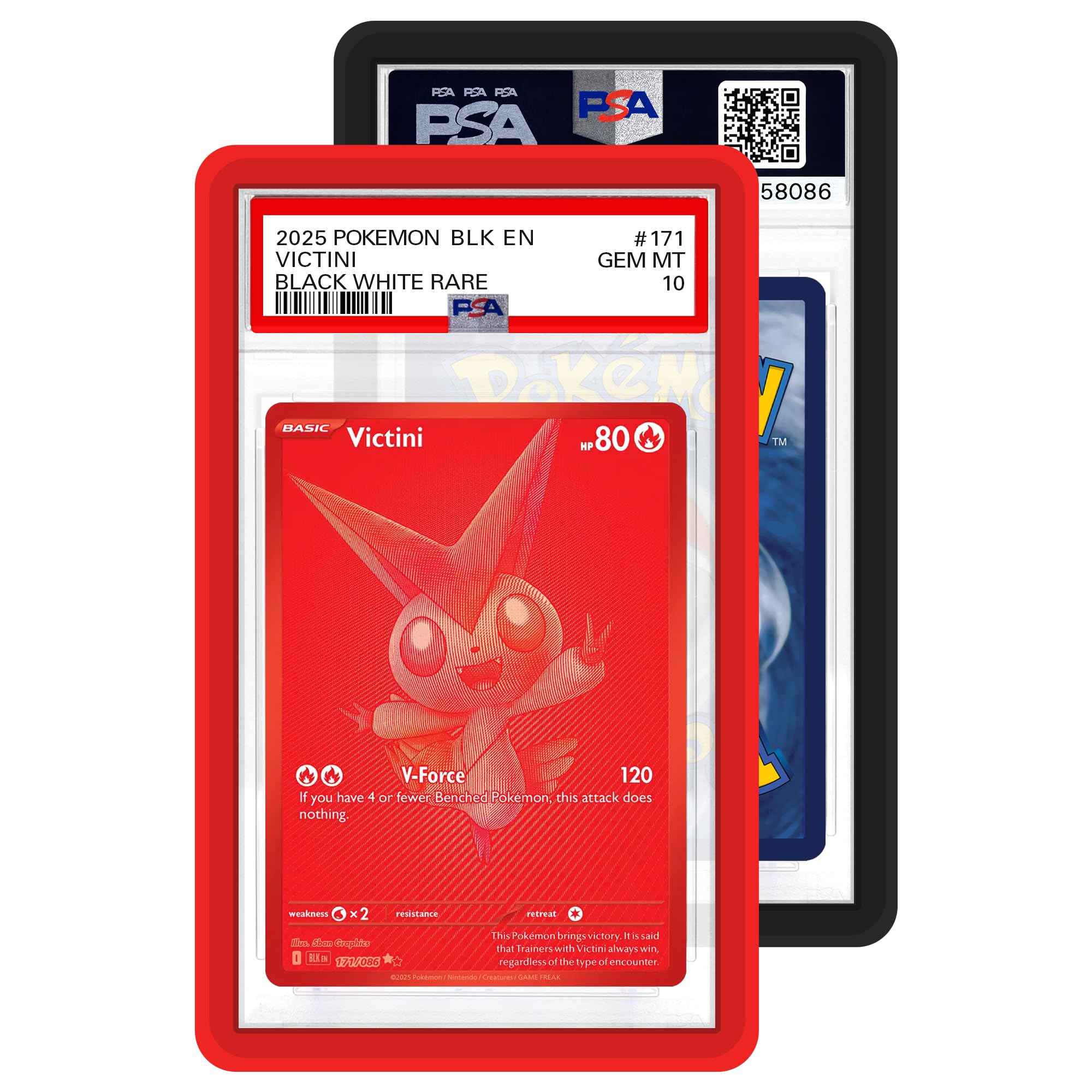 Slab Guard Bumper for PSA Slab Graded Cards Protector Case (2 Pack) — image 1
