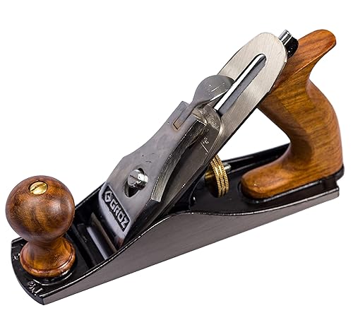 Miniatura 10 de Groz 39701 SP4 Plano de alisado #4 1.969 in cortador 10.236 in longitud, cepilladora manual ajustable