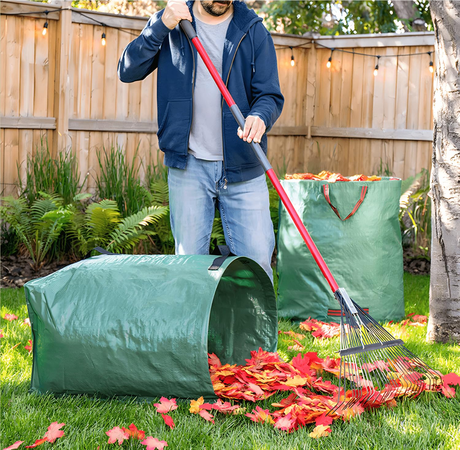 Sac De Jardin Déchets Verts - Grand Organisateur Réutilisable