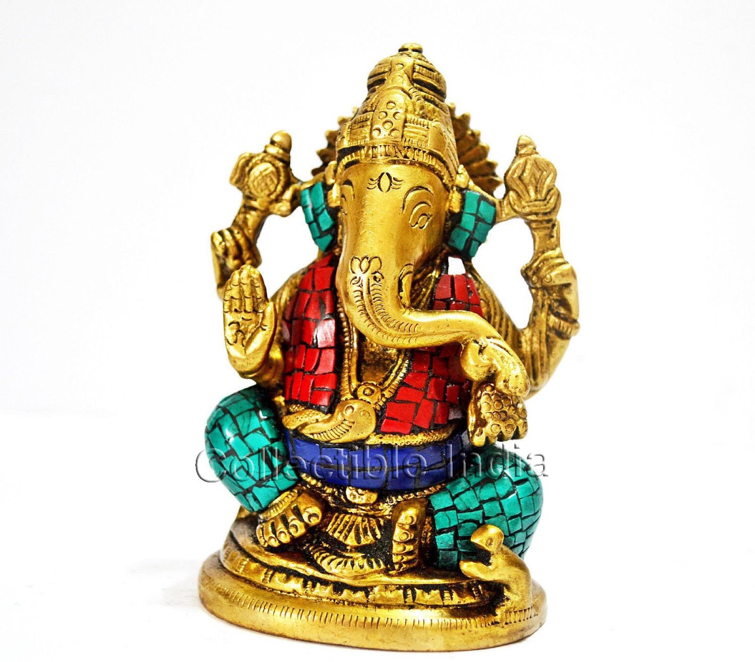 Buy Collectible India Lord Ganesh Idol Ganesh statue God Brass murti