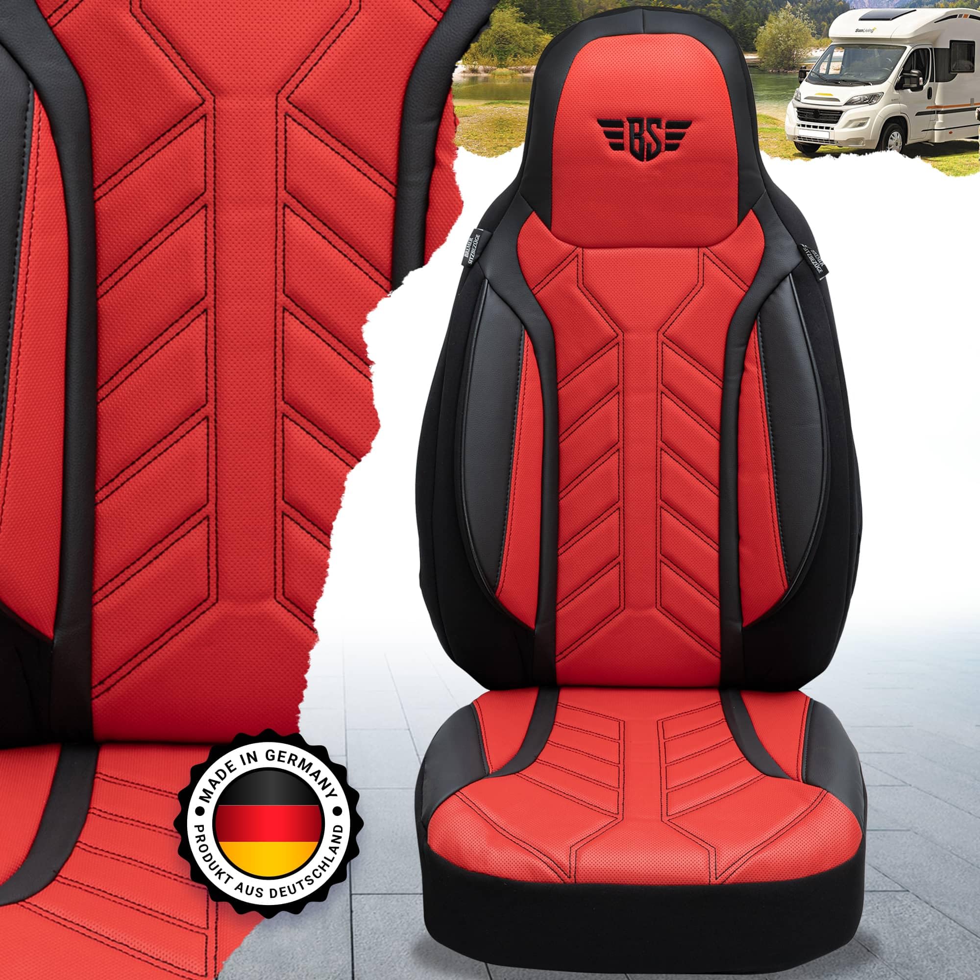 BREMER SITZBEZÜGE Housses de siège pour Camping-Car Challenger Mageo DPL502