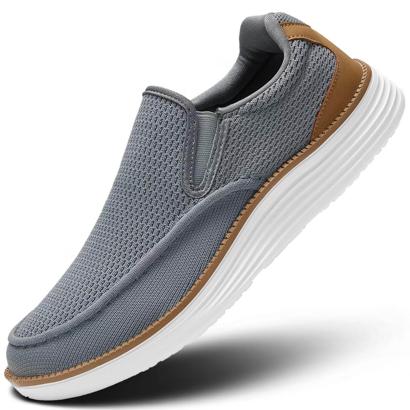 Mens Boat Shoes Casual Loafers Slip On Walking Dress Sneakers