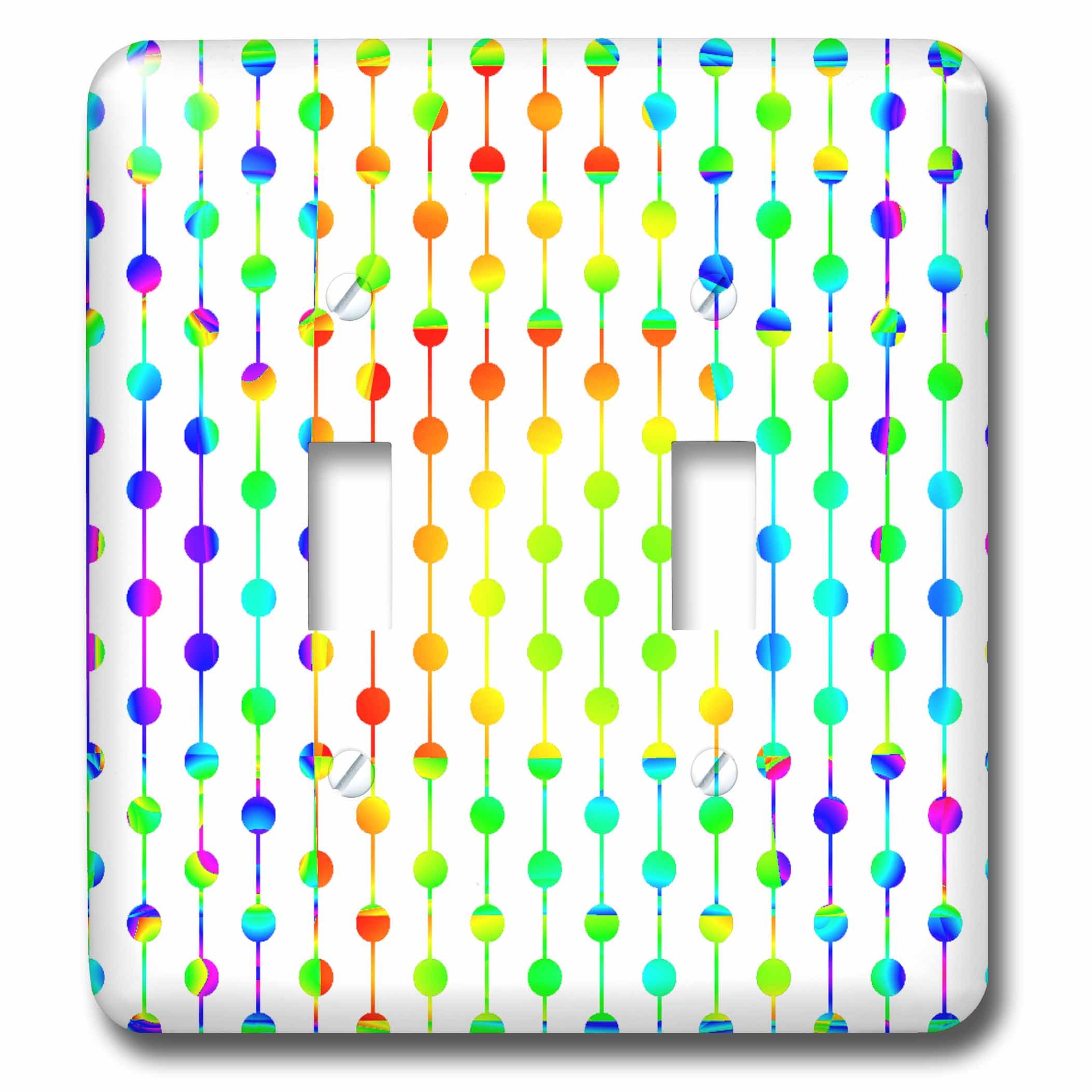 Cache-interrupteur lsp_164190_2 anti-rayures au motif pois sauvages