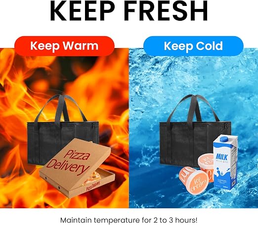 hot food delivery bags amazon