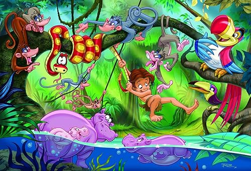 Vista 137 de EuroGraphics - Rompecabezas Hermoso Cabello, 100 piezas